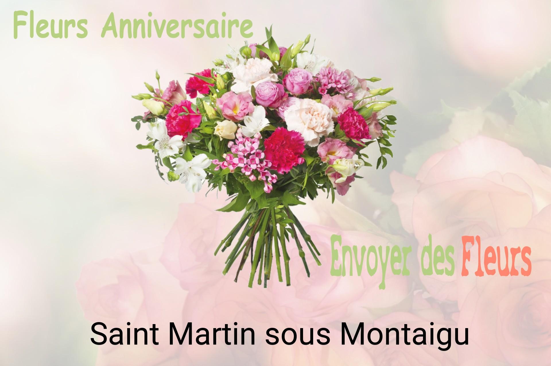 Bouquet de fleurs d’anniversaire livré à Saint-Martin-sous-Montaigu